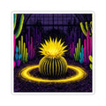 specimen 01: ignition sticker, 3x3, white border, front view