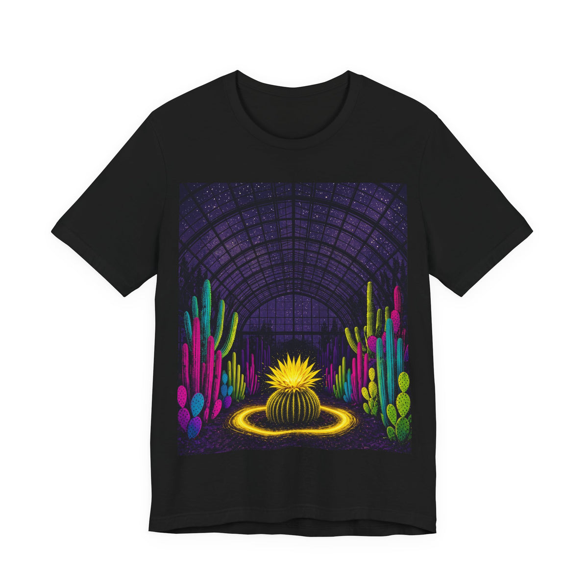 specimen 01: ignition tee, flat front view, black