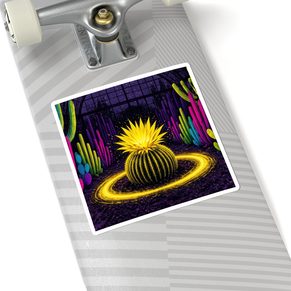 specimen 01: ignition sticker on a skateboard deck